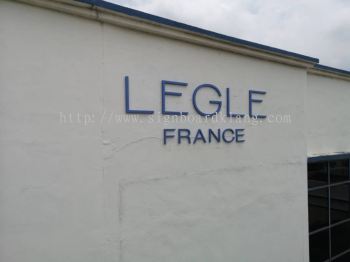 LEGLE FRANCE 3D box up lettering Signboard in Meru klang