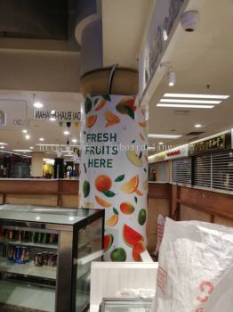 Fruits Fool Inkjet wallpaper printing in 1utama shopping mall damansara Kuala Lumpur