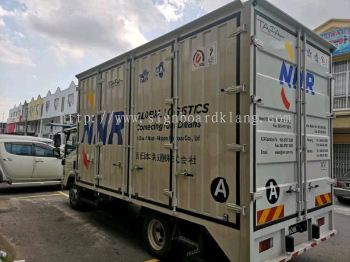NNR Global Logistics Truck Lorrt Die cut Sticker 