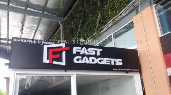 Fast Gadgets 3D Led Channel box up lettering Sigange At kapar klang