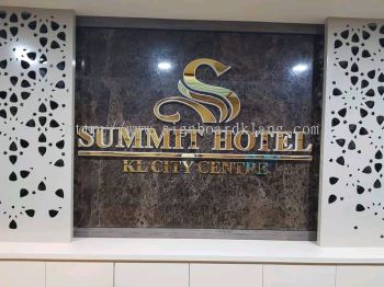 Kl City Centre Summit  Hotel 3D LED Acrylic box up Lettering Signage At Kuala Lumpur