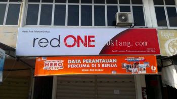 Red One Network sdn bhd light box Signage at selangor