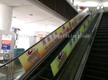 Srk Noodles Escalator sticker at peredai mall Petaling jaya kuala Lumpur