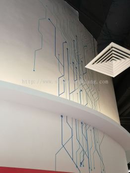 MyEg center Wallpaper inkjet Printing sticker at damansara Kuala Lumpur