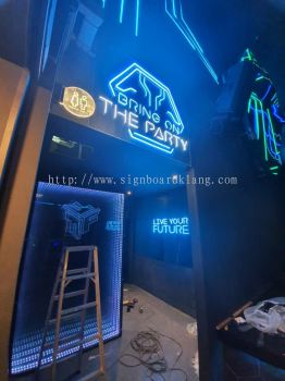 Future LED Neon Bar indoor signage at kota damansara petaling jaya Kuala Lumpur