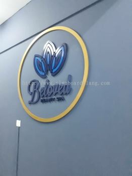 Beloved indoor 3D box up lettering signage at Kuala Lumpur