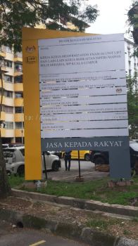 metal project signage sigboard at klang kuala lumpur shah alam puchong kepong damansara subang jaya 