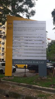 metal project signage sigboard at klang kuala lumpur shah alam puchong kepong damansara subang jaya 