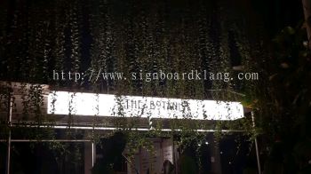 botanist cafe acrylic display signage signboard at subang jaya damansara kepong kuala lumpur klang 