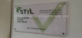 styl acrylic poster frame indoor signage signboard at klang kuala lumpur shah alam puchong damansara kepong