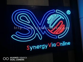 SVO indoor led neon bar signage signboard at klang kuala lumpur shah alam puchong kepong damansara subang jaya 