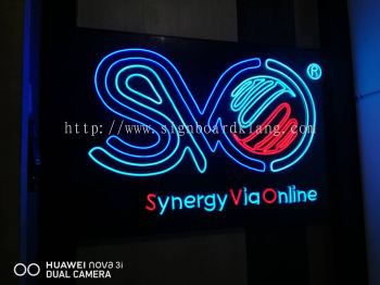 SVO indoor led neon bar signage signboard at klang kuala lumpur shah alam puchong kepong damansara subang jaya 