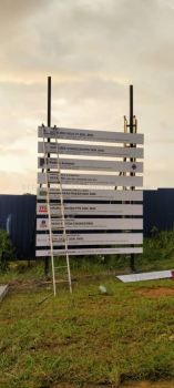 project signage signboard 
