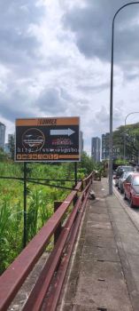 Prowheel Car Shop Double Side Lightbox Road Side Signage At Penang