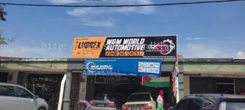 W&N World Automotive Metal Signage At Jenjarom