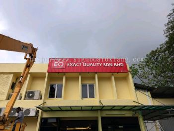 3D Lettering With Aluminium Panel Base Company Signage At Kuala Lumpur 
