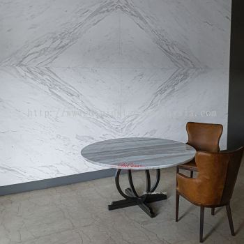 Luxury marble dining table | Palisandro | 6 Seaters