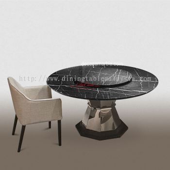 Black Marquina | Spain | 8 Seaters | Dining Table only | RM6,999