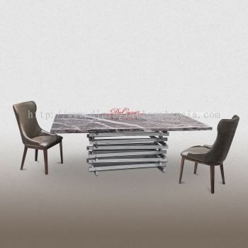 Grigio Piemonte | Italy | 8 Seaters | Dining Table only | RM6,999
