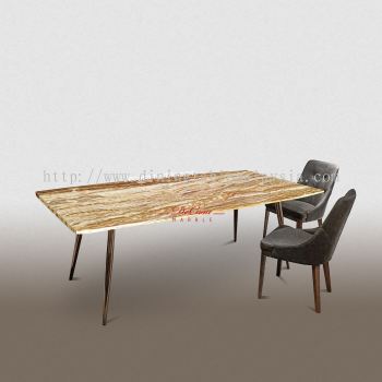 Dilegno Onyx | Turkey | 8 Seaters | Dining Table only RM5,999