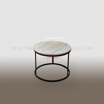 Palisandro (non-coat) | Round Marble Side Table | Cash & Carry | RM899