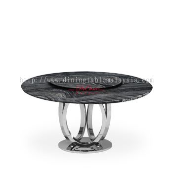  Kahlo-O 2 | Round Marble Dining Table