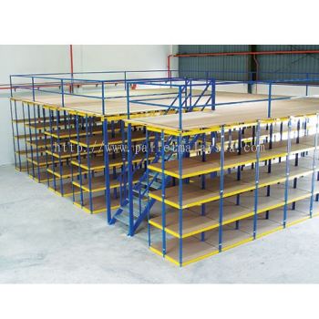 Boltless Rack with Top Flooring