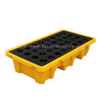 2 drum Spill Containment Pallet