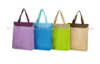 NON WOVEN Bag GP37 (WITH FRONT POCKET AND COVER)