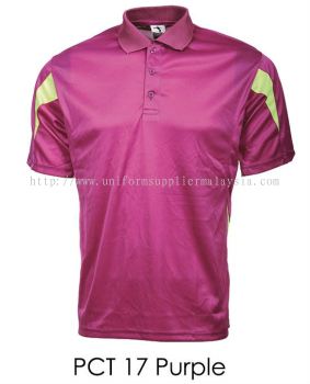 PCT 17 Purple Collar T Shirt