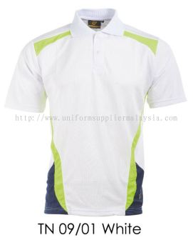 TN 09 01 White Collar T Shirt