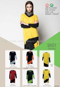 Muslimah Cotton- Ready Made SK-01