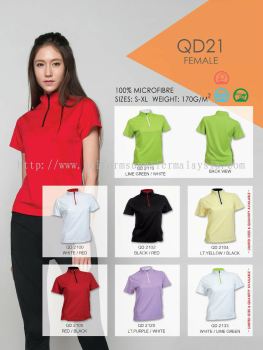 Polo T Shirt MicroFibre- Ready Made QD-21