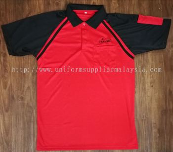 Microfibre dryfit Collar T shirt 