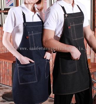 Denim Full Apron 4