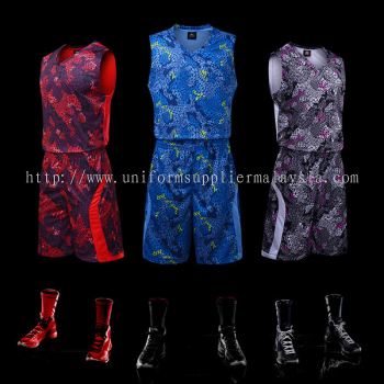 Dye Sublimation Basketball Jersey 4