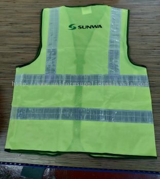 Safety Vest c/w Reflector Printing