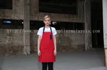 F&B Custom Apron - Red