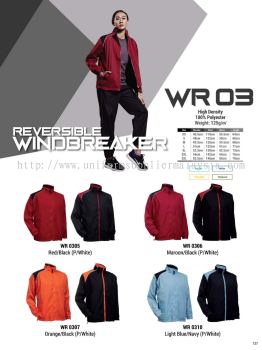 Oren WR03 Windbreaker Reversible