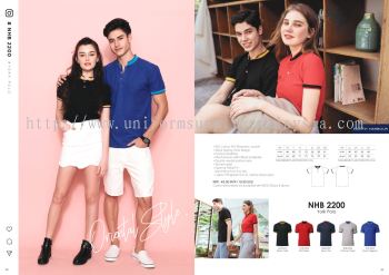 North Harbour NHB 2200 Mix Cotton Collar Polo Shirt