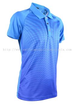 Baju Sublimation Polo Collar T Shirt