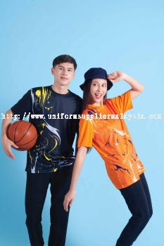 UNISEX Sublimation Mini Eyelet T-Shirt | Custom Full Color Printing | Breathable Quick Dry Sports & 