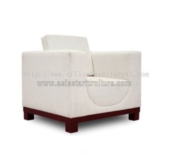 LEXIS ONE SEATER OFFICE SOFA C/W EPOXY METAL BASE - office sofa Taman Sea | office sofa Kelana Jaya | office sofa Seri Kembangan