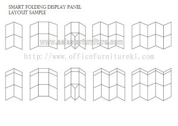 SMART FOLDING DISPLAY PANEL LAYOUT SAMPLE - display panel putra jaya | display panel cyber jaya | display panel bangi