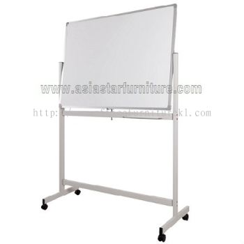 MOBILE DOUBLE SIDED WHITEBOARD-whiteboard bandar botanic | whiteboard bandar bukit raja | whiteboard bandar bukit tinggi