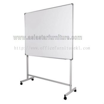 SINGLE SIDED WHITE BOARD WITH MOBILE STAND-whiteboard sentul | whiteboard brickfield | whiteboard damansara jaya