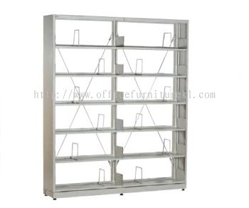 LIBRARY SHELVING SINGLE SIDED DOUBLE BAY SETIA ALAM SELANGOR 