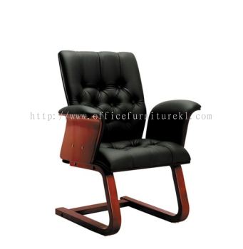 VISITOR DIRECTOR CHAIR | LEATHER OFFICE CHAIR TTDI KL