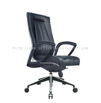 MEDIUM BACK DIRECTOR CHAIR | LEATHER OFFICE CHAIR SUNWAY SELANGOR