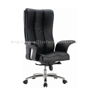 HIGH BACK DIRECTOR CHAIR | LEATHER OFFICE CHAIR MONT KIARA KL